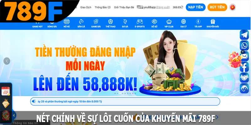 Nét chính về sự lôi cuốn của khuyến mãi 789F