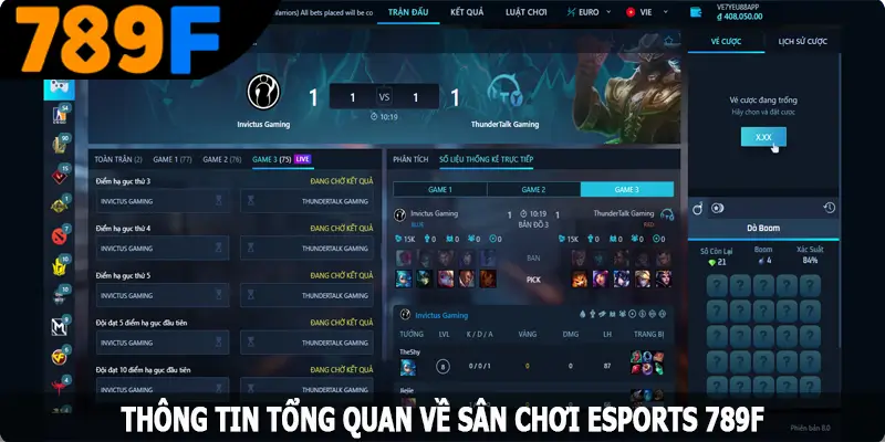 Các loại kèo thường thấy trong cá cược esports