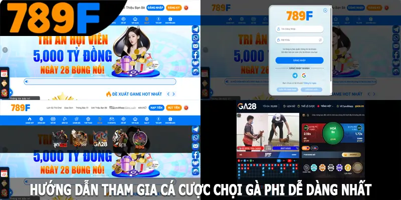 Hướng dẫn tham gia cá cược chọi gà Phi dễ dàng nhất