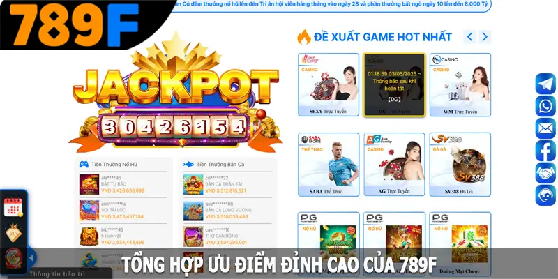 Tổng hợp ưu điểm đỉnh cao của 789F